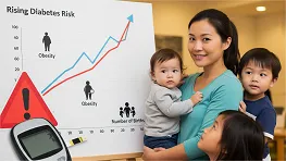 Number of children and diabetes risk