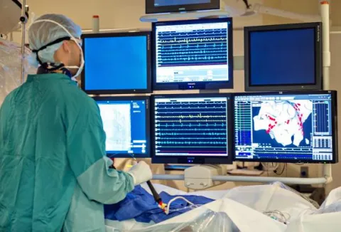 EP Lab Ablation Procedure