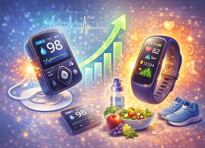 CGM and Fitness Tracker