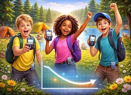Children Camp and Risk of Glucose Variability