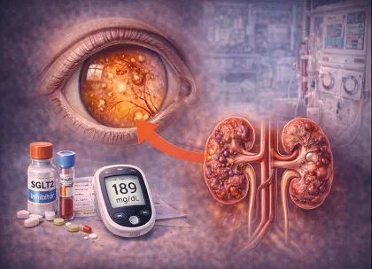 Retinopathy and Nephropathy in T2D