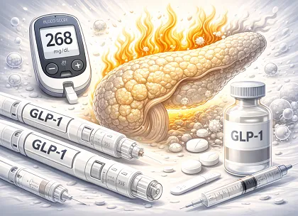Pancreatitis with GLP1 Analogues