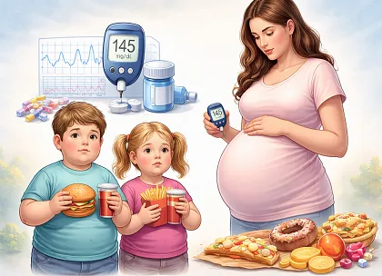 Gestational Diabetes and Effect on Children