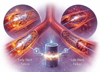 Intravascular Lithotripsy With Stent