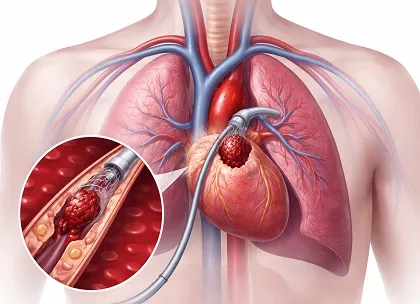 Thrombectomy in PE Outcomes