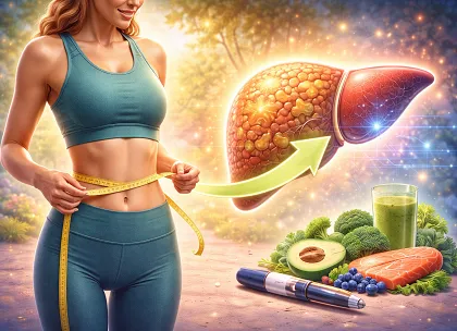 Weight Loss Effect on Liver in T1D