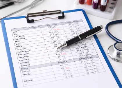 Coronary Artery Disease and Blood Report