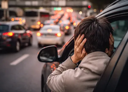 Transport Noise and CVD Outcomes
