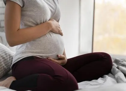 a pregnant lady