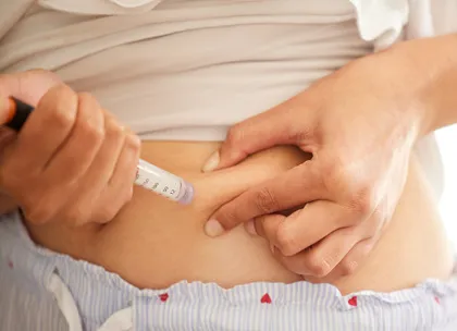 Insulin injection